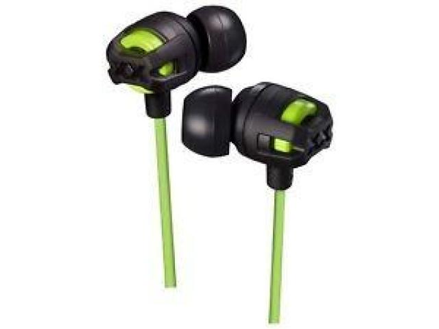 Buy JVC HAFX103MG GREEN Xtreme Xplosives In-Ear Headphones Original High Quality | Annova.co.in