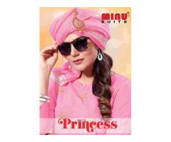 Biggest B2B Supplier of Minu Cotton designer salwar suit Princess