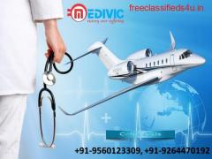 Get Outstanding Life-Savior Air Ambulance in Allahabad by Medivic
