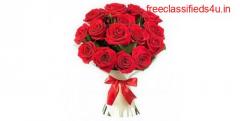 Order Online Premium 20 Red Roses Hand Bouquet