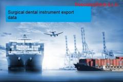 Surgical dental instrument export data: A Business Intelligence Report for Traders