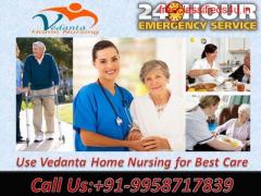 Get Vedanta Home Nursing Service in Boring Road, Patna with ICU Expert Team