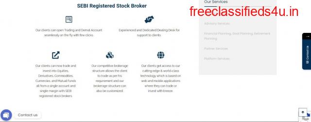 Start trading with SEBI registered stock broker | Open demat account Online