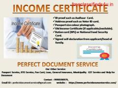 Income  Certificate|  SDM| South Delhi |  Registration for certificate