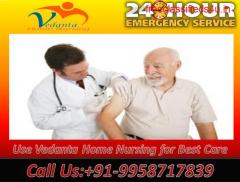 Get Emergency Medical Vedanta Home Nursing Service in Phulwarisharif, Patna