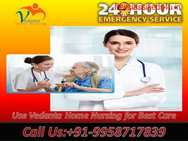 Get Home Nursing Care in Kidwaipuri, Patna by Vedanta Home Nursing