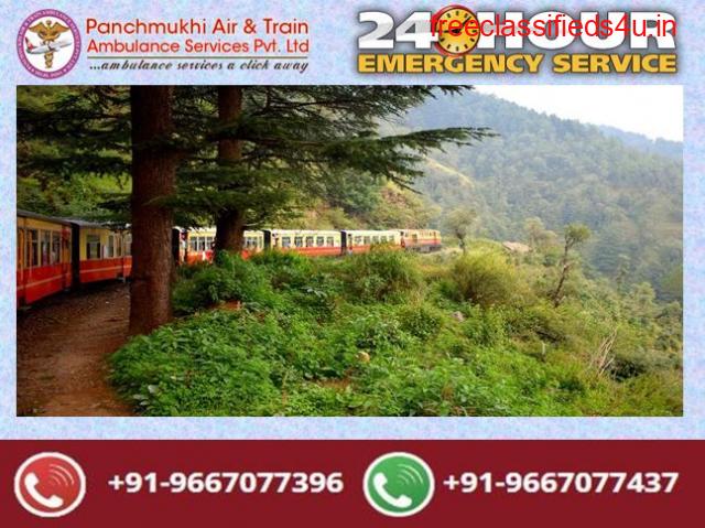 Get Panchmukhi Train Ambulance Services in Ranchi for Emergency Services