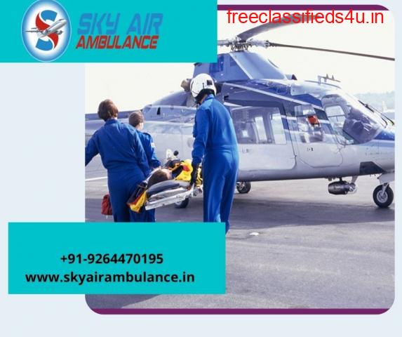 Take Sky Air Ambulance from Gaya to Delhi with Necessary Medicines