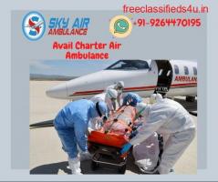Get Massive Air Ambulance from Bilaspur to Delhi with Vital Medication