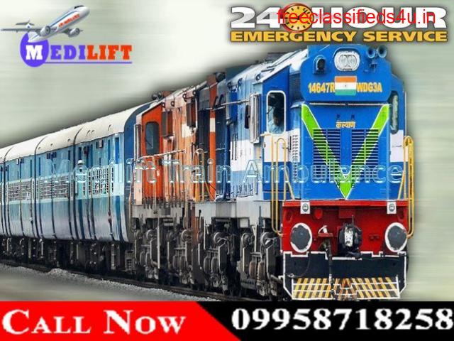 Book the Best and Cost-Efficient Train Ambulance Services in Kolkata by Medilift