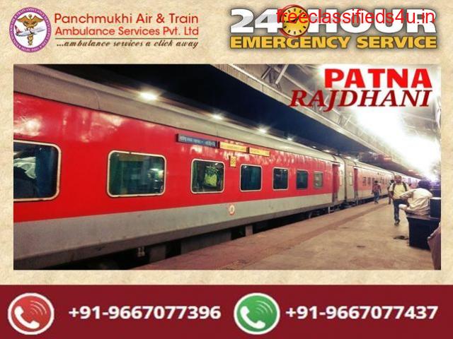 Use the Best Modern Equipped Train Ambulance Services in Patna by Panchmukhi