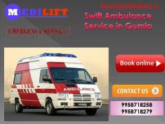 Swift Ambulance Service in Gumla by Medilift Ambulance