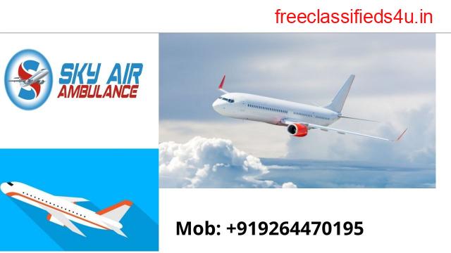Highly Maintained Air Ambulance from Amritsar to Delhi by Sky