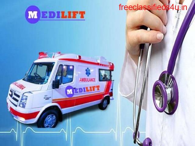 Emergency  Ambulance Service in Buxar ,Bihar by Medilift Ambulance