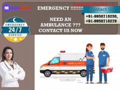 Non-Stop 24 hours Ambulance Service in Karol Bagh , Delhi by Medilift Ambulance 