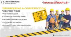 Free Responsive Construction Website