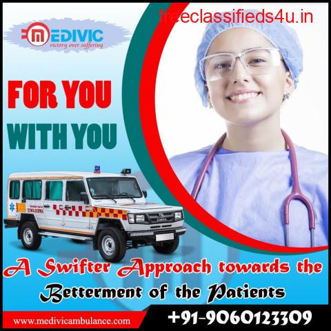 Medivic Road Ambulance Service in Ranchi – Safe Patient Shifting