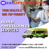 Easily shifting of uncomplaining Patient by Medilift Ambulance Service in Salt Lake City 
