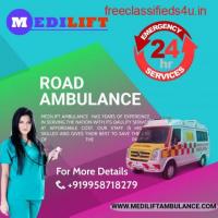 Nominal Cost Ventilator Ambulance Service in Tapasya by Medilift