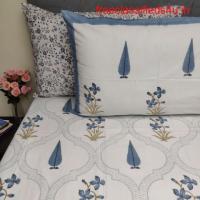 Buy Hand Block Printed Bed Sheets - Jaipur Mela