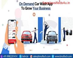 Develop Your Own On-Demand Car Wash Cleaning Mobile Application Today