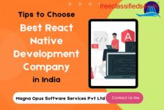 React Native Development Companies in India