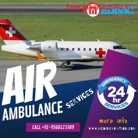 Utilize Utmost Benefits by Medivic Air Ambulance in Bangalore