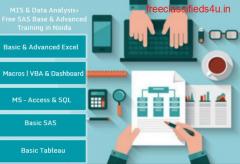 MIS Course in Noida, Sector 3, 1, 4, 15, 61, - Fee Details of Data Analyst Online Training