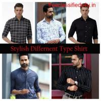 Men's Black Color Plain & Stylish Cotton Shirt | Italiancrown