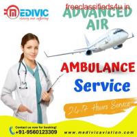 Book 24/7 Hours Advanced Air Ambulance in Patna by Medivic