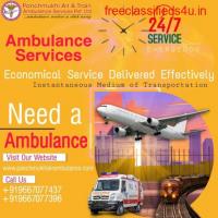 Choose Panchmukhi ICU Emergency Air Ambulance in Delhi with Doctor