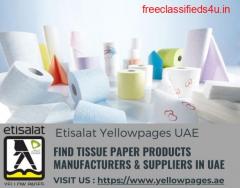 Find Tissue Paper Products Manufacturers & Suppliers in UAE