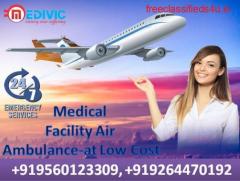Utilize Full ICU Facility Air Ambulance Service in Varanasi by Medivic