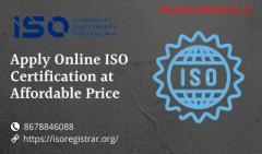 Apply Online ISO Certification at Affordable Price
