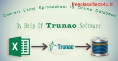 Best Online Excel To Database Software | Trunao LLC
