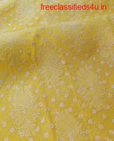  Buy Cotton chikankari Dress Material Online - Chikangali