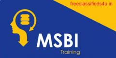 MSBI Online Training In India