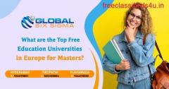 Top Universities in Europe for Masters