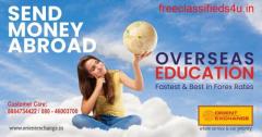 Send money to foreign university from India easily