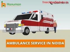 The leading ambulance service provider in Noida