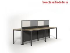 Buy Linear Workstation For Builder Office In India | Unimaple