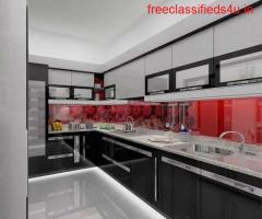 Island modular Kitchen Interior designers in Coimbatore | Ricco Interiors