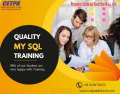 No1 My SQL Training Institute with 100% placement