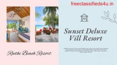 Book Now - Sunset Deluxe Villa Resorts in Maldives - Reethi Beach