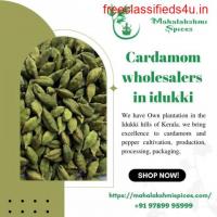 Cardamom wholesalers in idukki | Cardamom suppliers in kerala