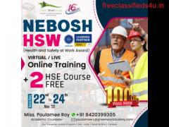 Enroll NEBOSH HSW Course in india
