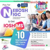 Amazing year-end Deals on NEBOSH ICG Course….!!