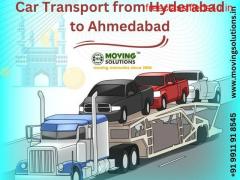 Car Transport from Hyderabad to Ahmedabad