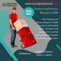 Packers and Movers Bhopal to Delhi - Home and Office Shifting