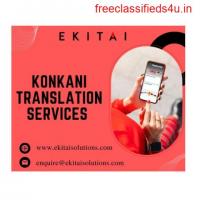 Get your Konkani translation services today at affordable cost